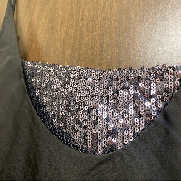 Free People Sequin Satin Top - Picture 4 of 4